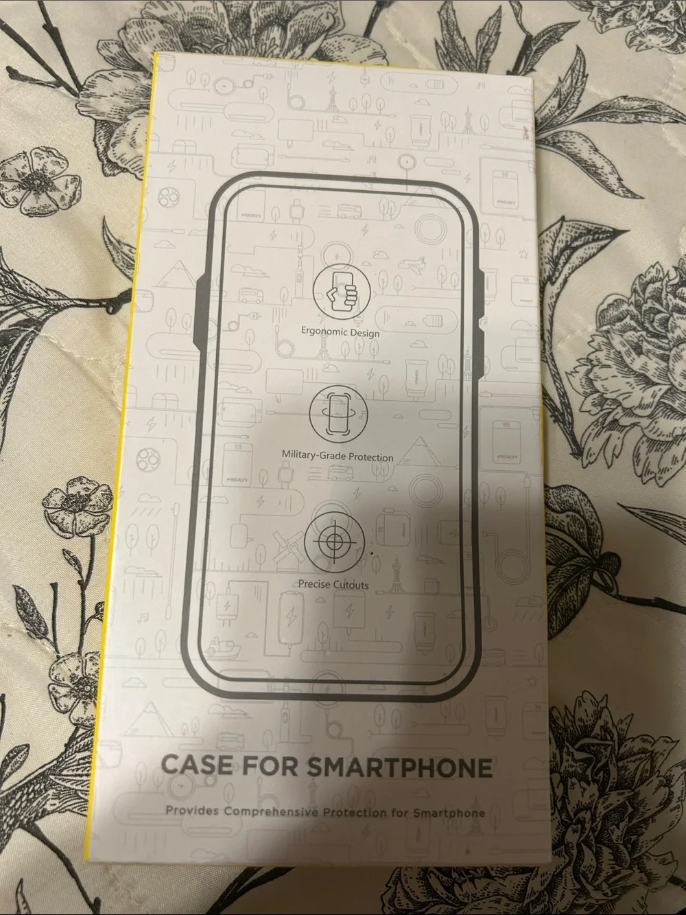 I phone 17 pro max case compatible with MagSafe stone Mirror cute wave design